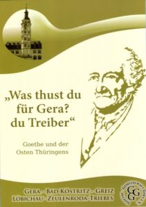Goethe in Gera